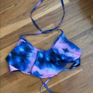 Colorful swimming bikini